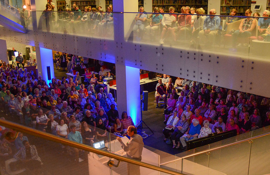 Guest speaker at Central Library