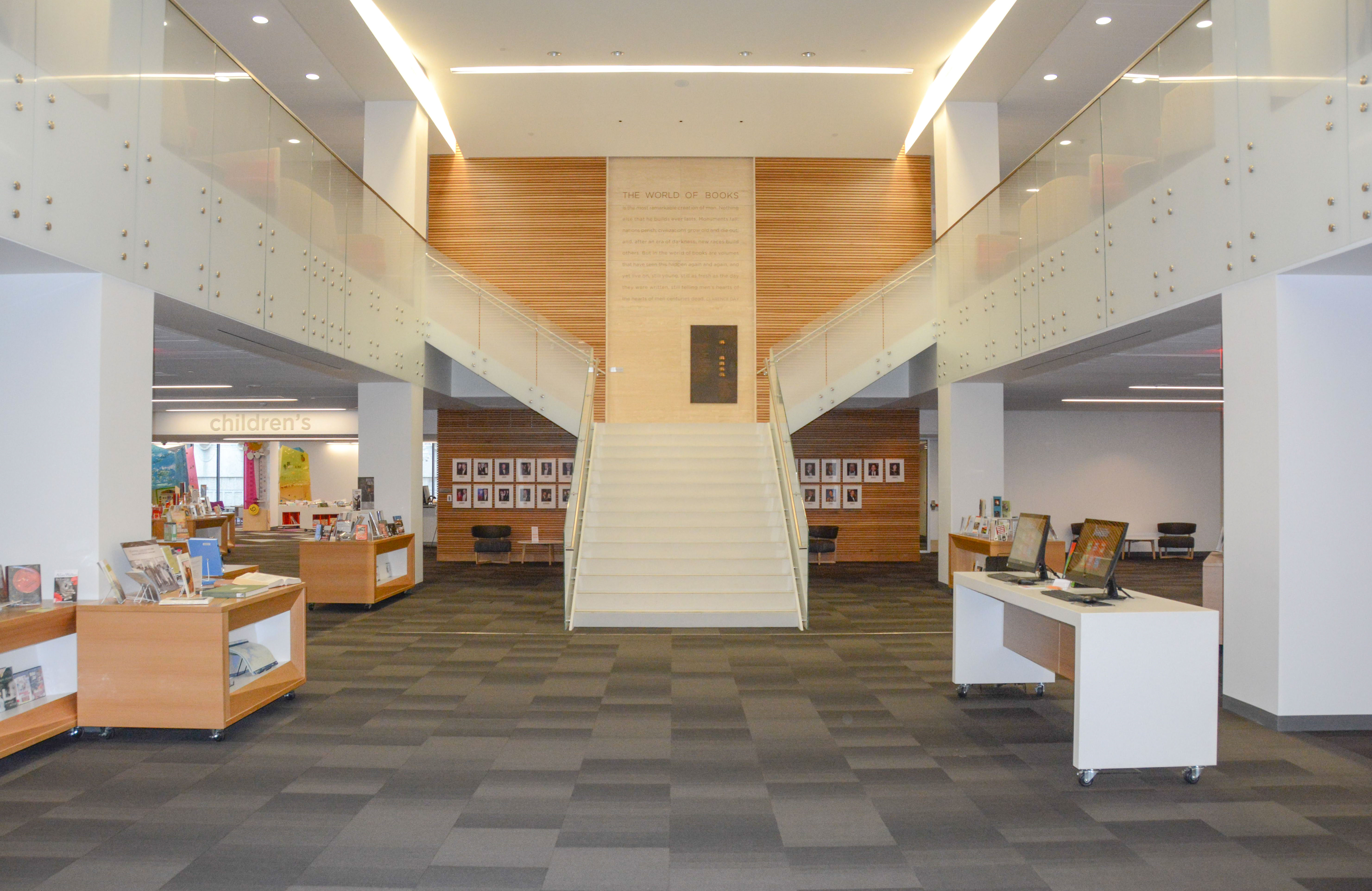 Staircase at Central Library