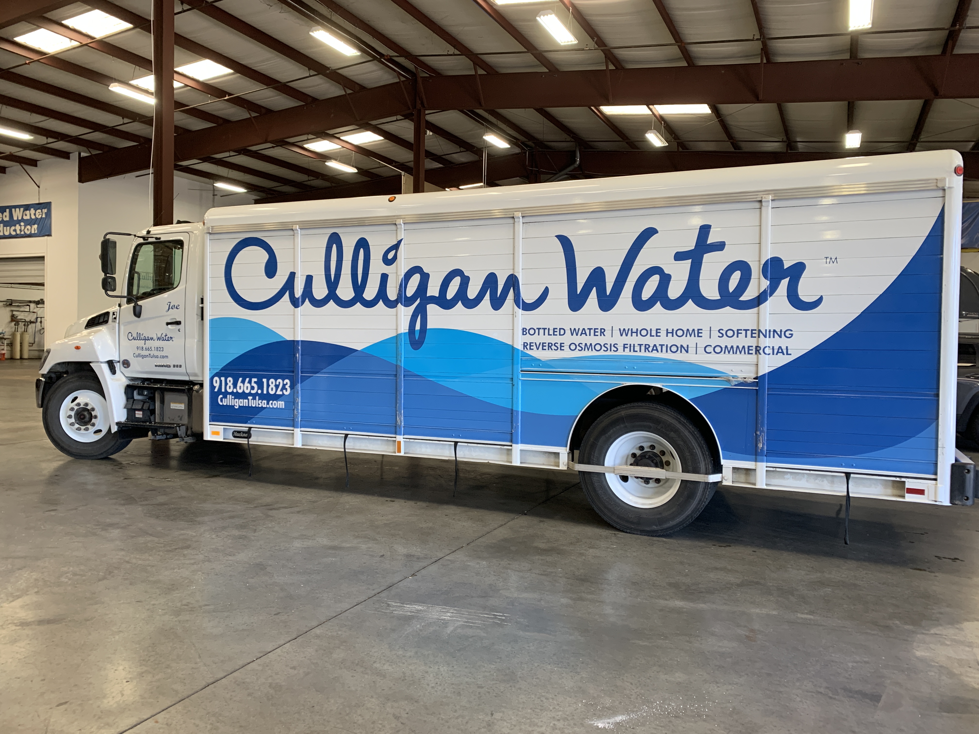 Culligan Water Truck - Driver Backside