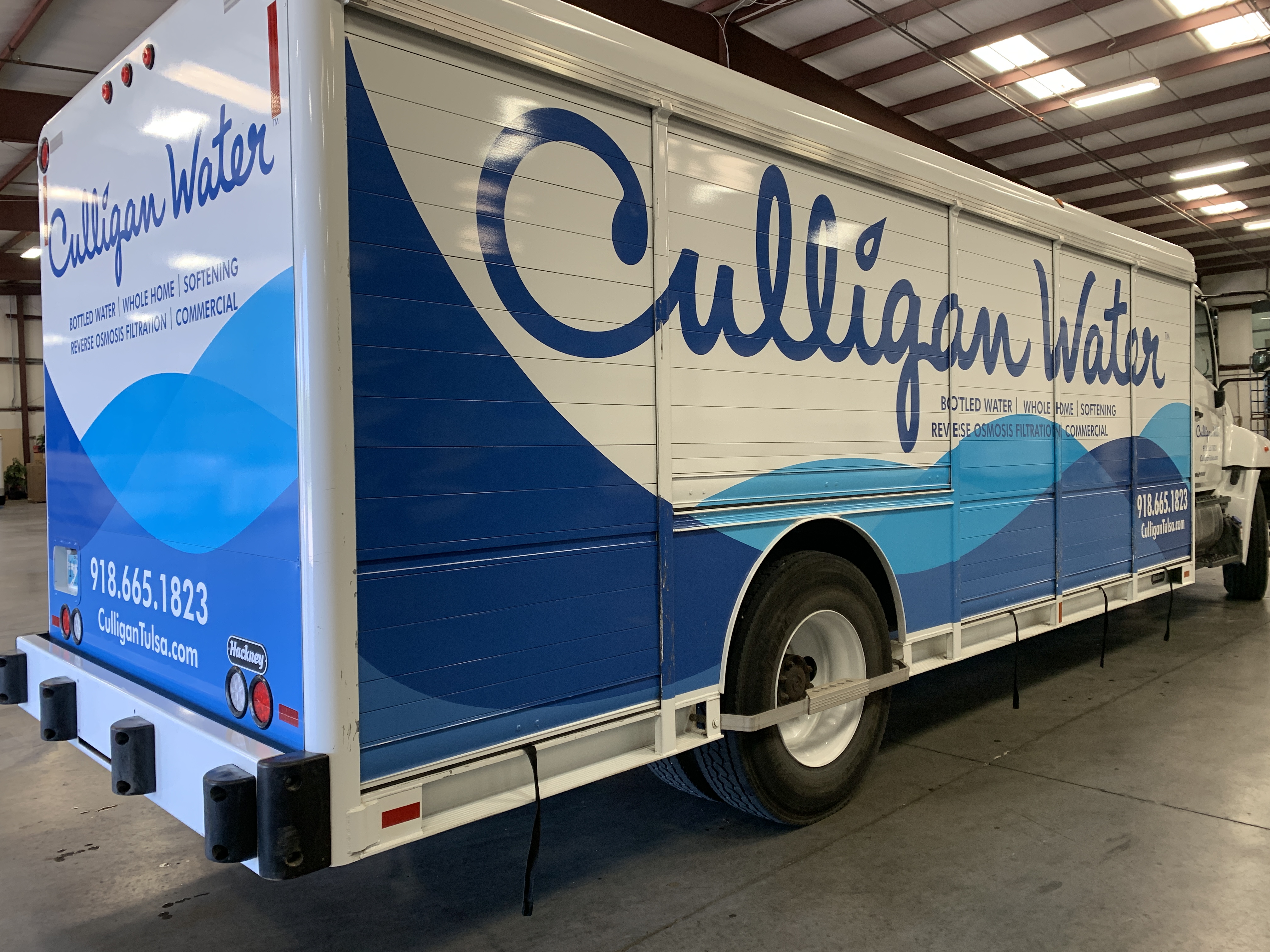 Culligan Water Truck - Passenger Backside