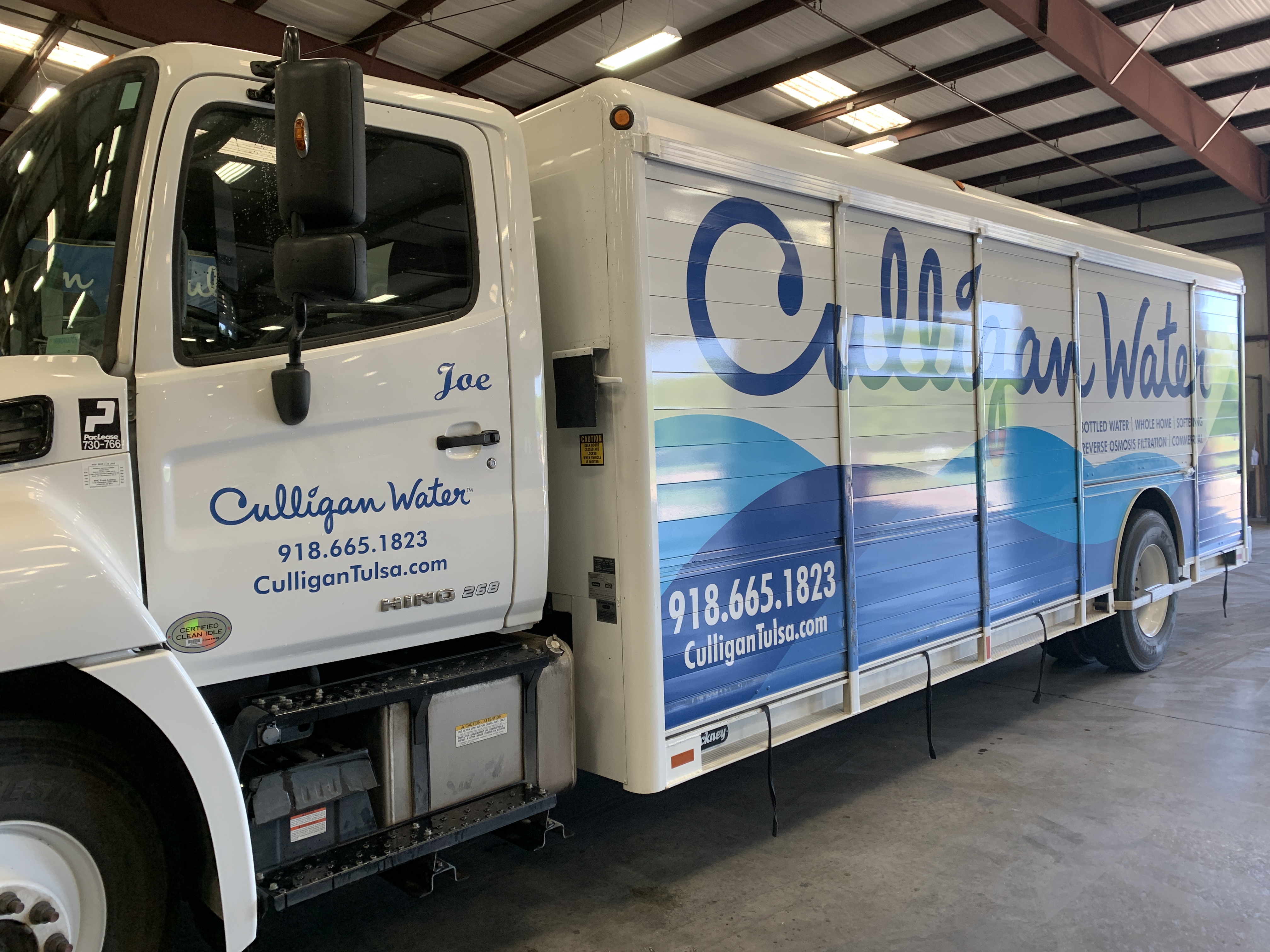 Culligan Water Truck - Driver Frontside