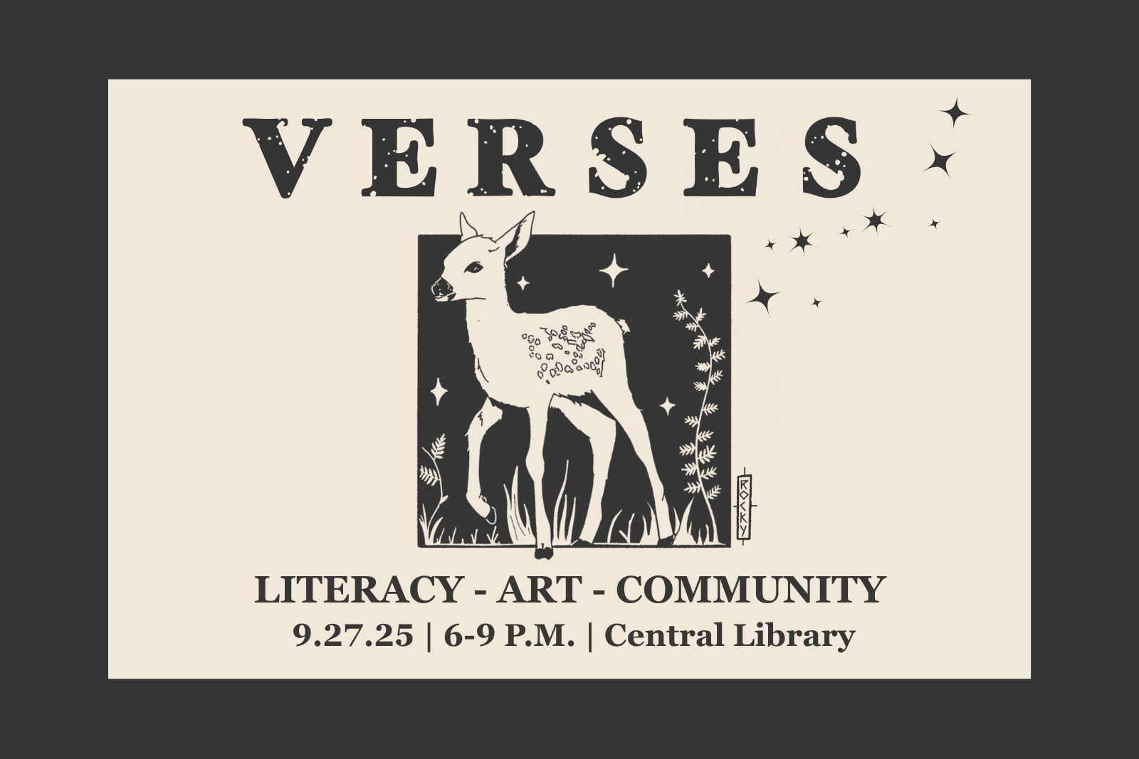 VERSES 2025 artwork by Dan Rocky