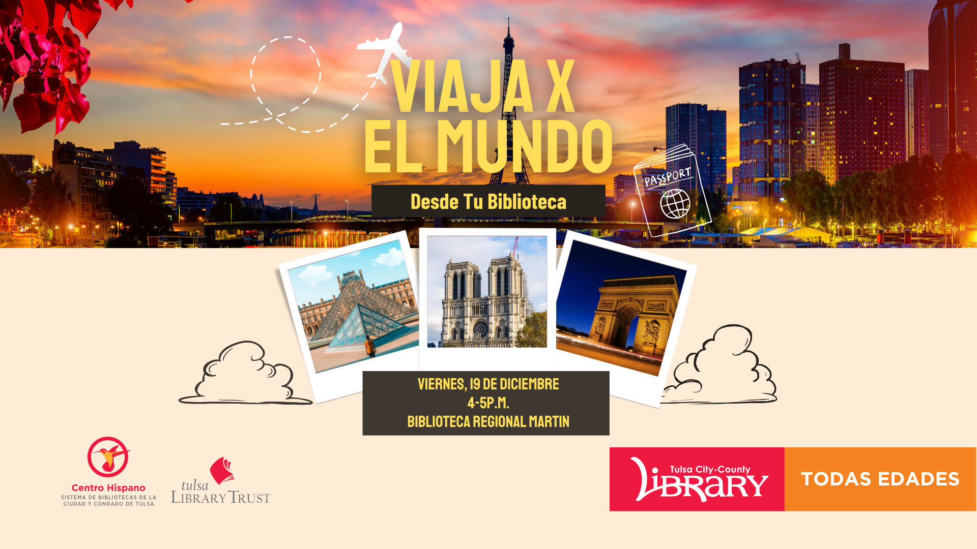 Viaja x el Mundo Desde tu Biblioteca