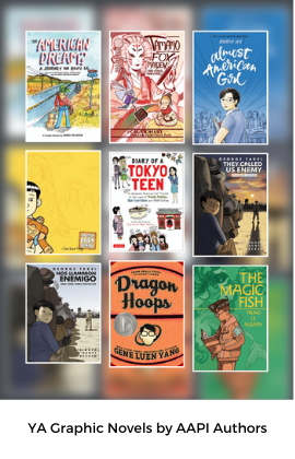 YA Graphic Novels by AAPI Authors