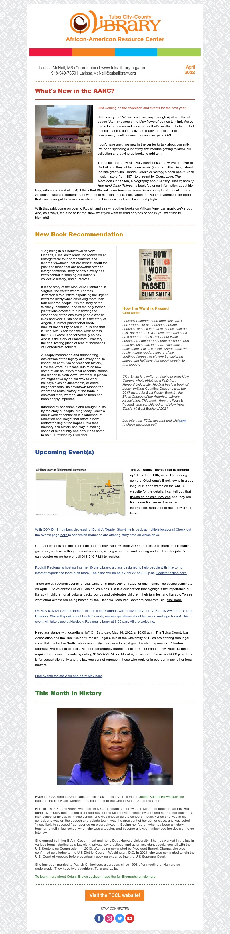 apr newsletter