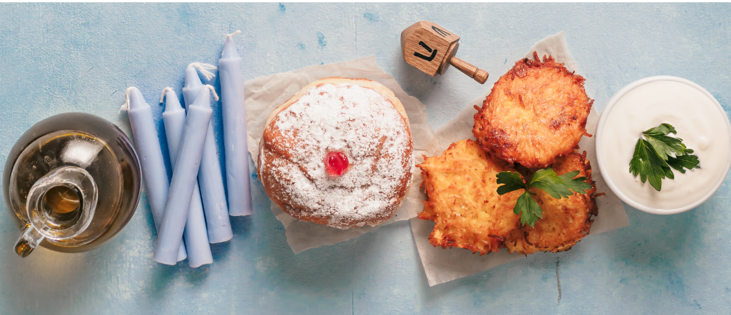 Hanukkah spread