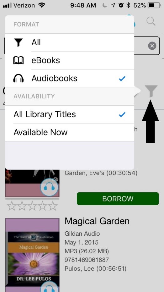 Cloud Library Apple Audiobook Image 2