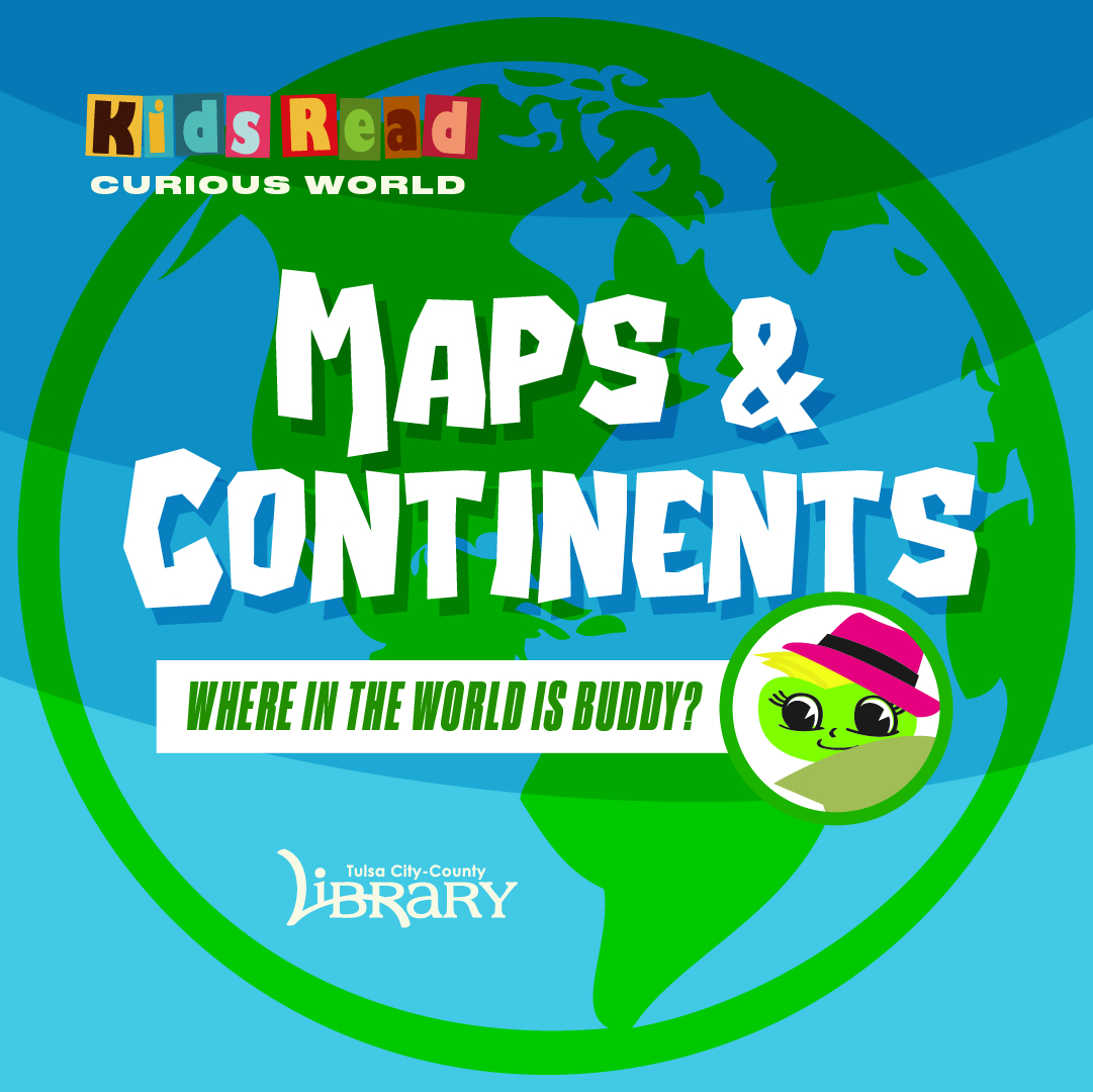 Kids Read Maps and Continents
