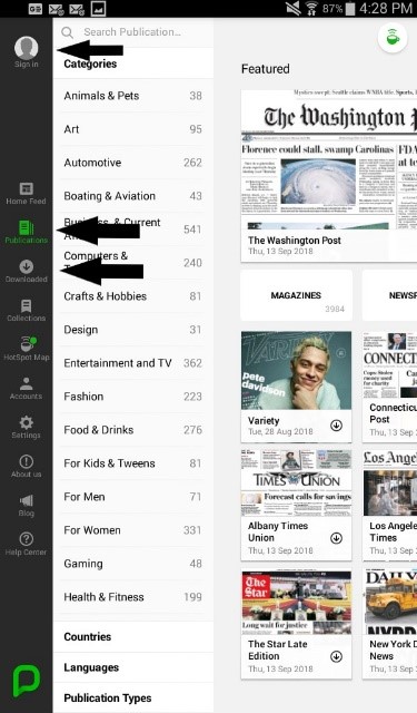 PressReader for Android Image 2