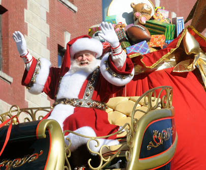 Santa parade