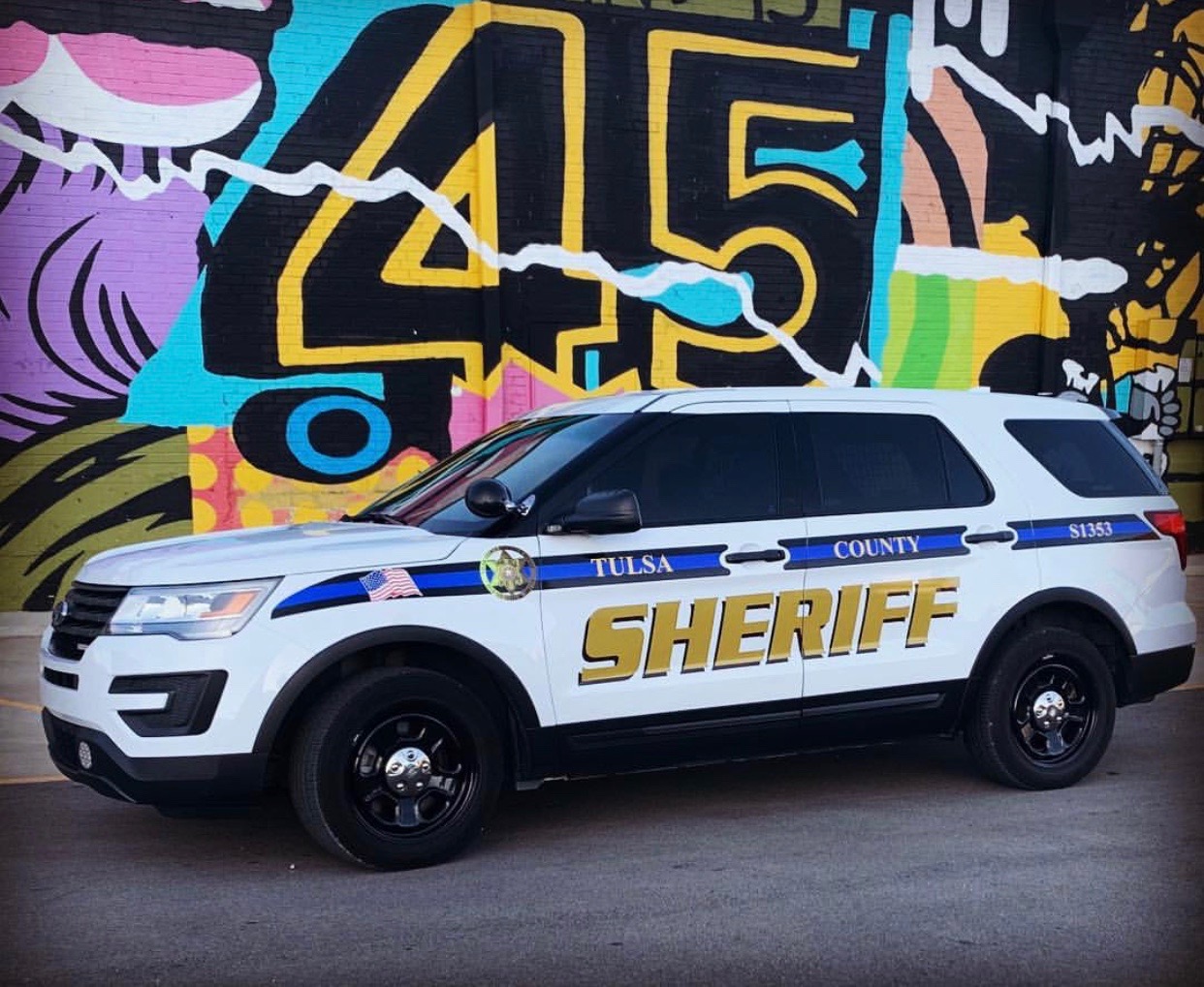 Tulsa County Sheriff's Office Car