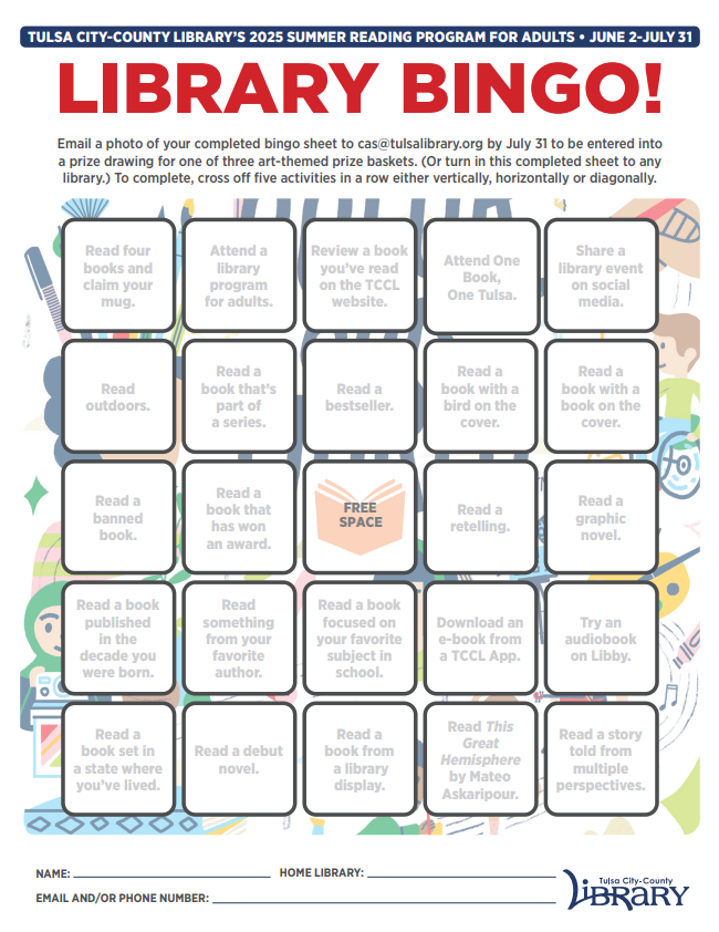 Book Bingo 25