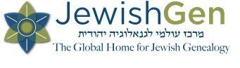 JewishGen.org Logo: The Global Home for Jewish Genealogy, A Free Website to Use At Home!