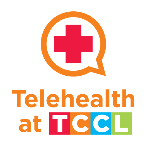 Telehealth at TCCL logo