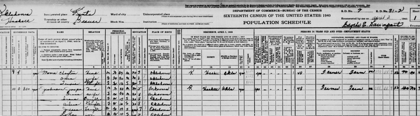 1940 census