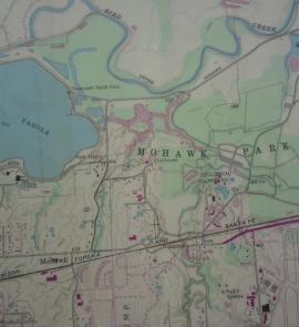 USGS Topographic Map of Mohawk Park in Tulsa
