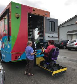 Bookmobile Lift