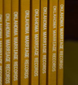 Books of Oklahoma Marriage Records