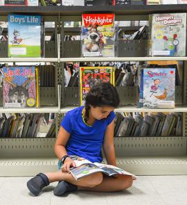 Girl reading