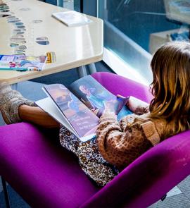 child reading