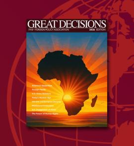 GREAT DECISIONS KICKOFF