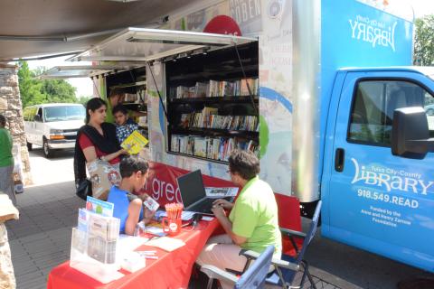 "Imagination Station" Takes Literacy on the Road