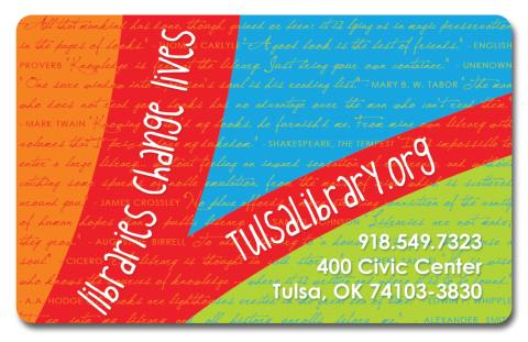 "Share Your Story" to Support Tulsa City-County Library's Quest for the 2015 National Medal for Museum and Library Service