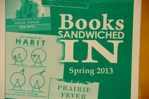 LIBRARY PRESENTS ENLIGHTENING NOONTIME SERIES “BOOKS SANDWICHED IN” LIBRARY PRESENTS ENLIGHTENING NOONTIME SERIES “BOOKS SANDWICHED IN”