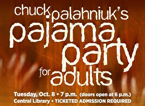 Tulsa World Feature on Chuck Palahniuk's "BookSmart Tulsa" Pajama Party at Central Library