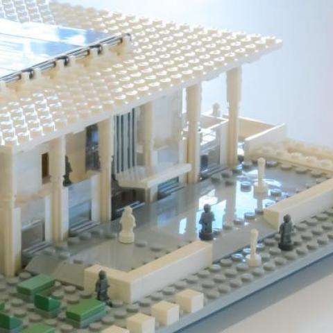 Central Library-inspired LEGO Model on Display Throughout February Central Library-inspired LEGO Model on Display Throughout February